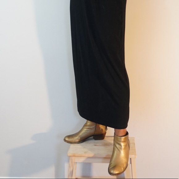 Eileen Fisher Jersey Stretchy Scoop Neck Dress - Picture 2 of 6